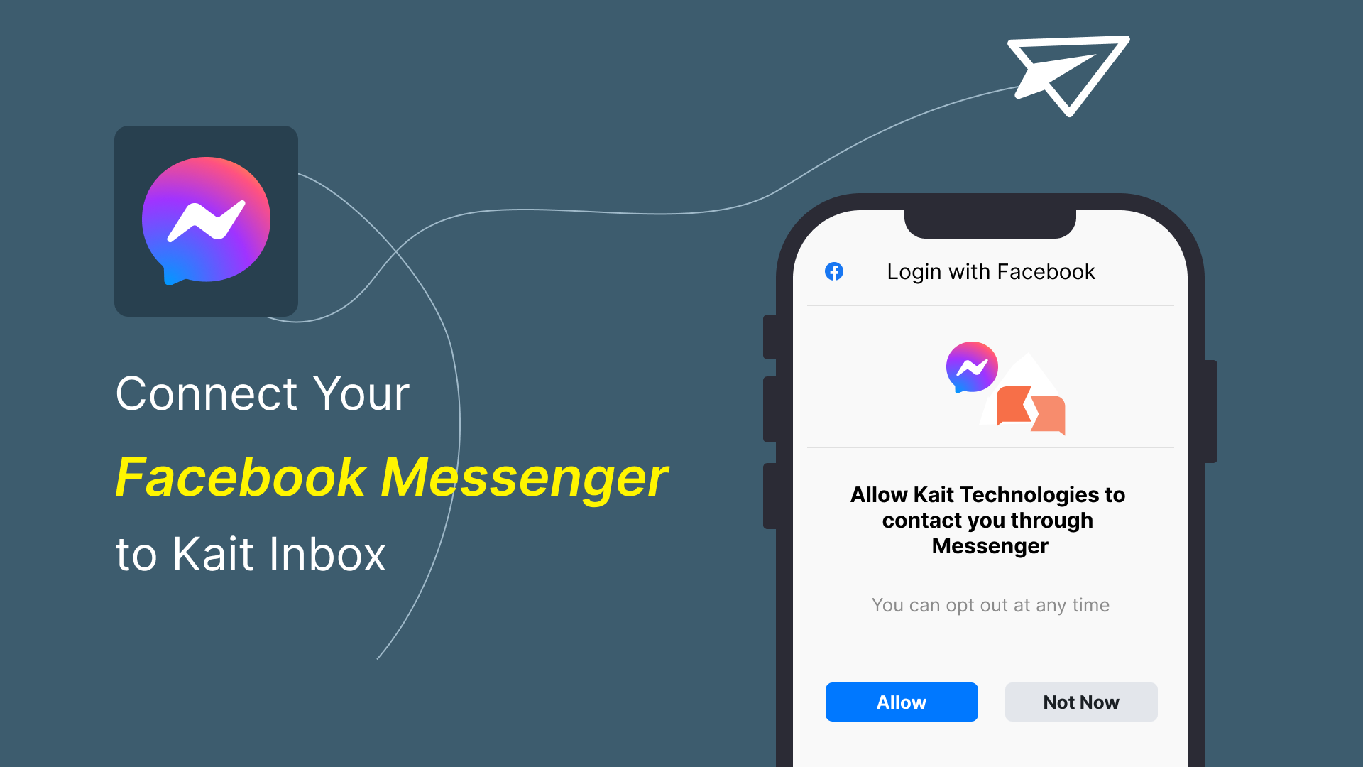 How To Connect Your Facebook Messenger to Kait Inbox?