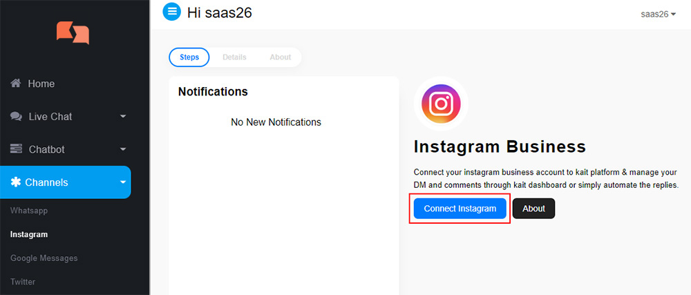 Connect to Instagram API