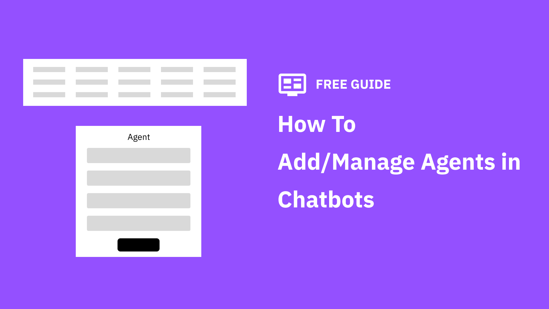 How To Add/Manage Agents in Live Chat?