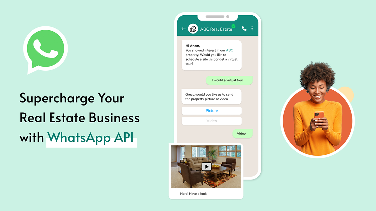 Supercharge Your Real Estate Business with WhatsApp API
