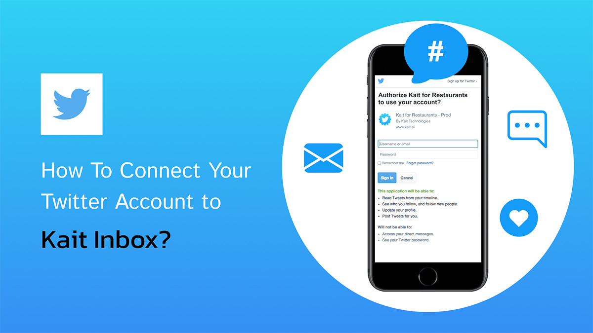 How To Connect Your Twitter Account to Kait Inbox?