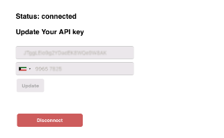whatsapp connected